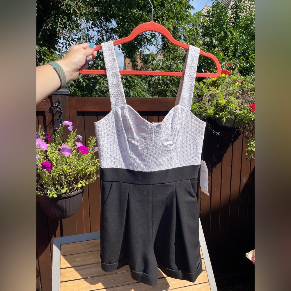 Black & White Romper Never Worn!
